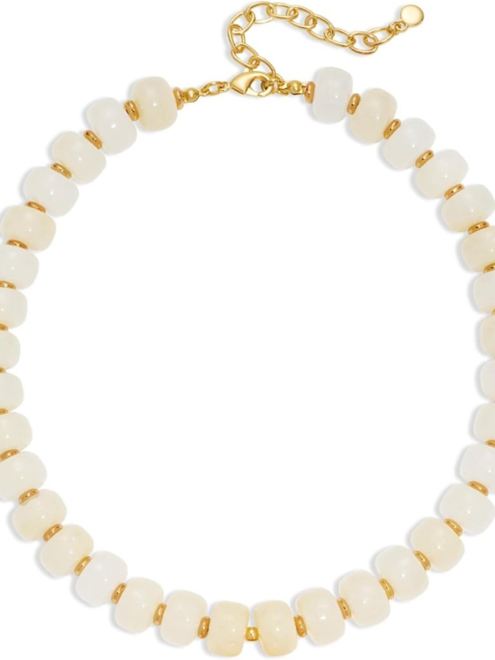Resin Chunky Beaded Necklace for Women Minimalistic Modern Statement Necklace Je
